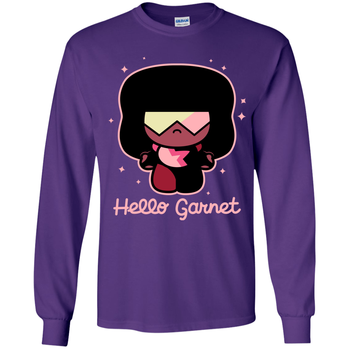 T-Shirts Purple / YS Hello Garnet Youth Long Sleeve T-Shirt