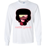 T-Shirts White / YS Hello Garnet Youth Long Sleeve T-Shirt