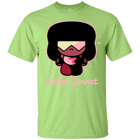 T-Shirts Mint Green / YXS Hello Garnet Youth T-Shirt