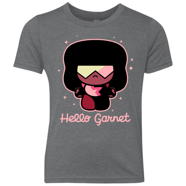 T-Shirts Premium Heather / YXS Hello Garnet Youth Triblend T-Shirt