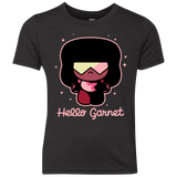 T-Shirts Vintage Black / YXS Hello Garnet Youth Triblend T-Shirt