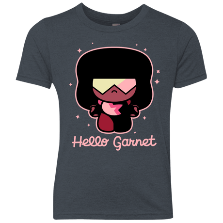 T-Shirts Vintage Navy / YXS Hello Garnet Youth Triblend T-Shirt