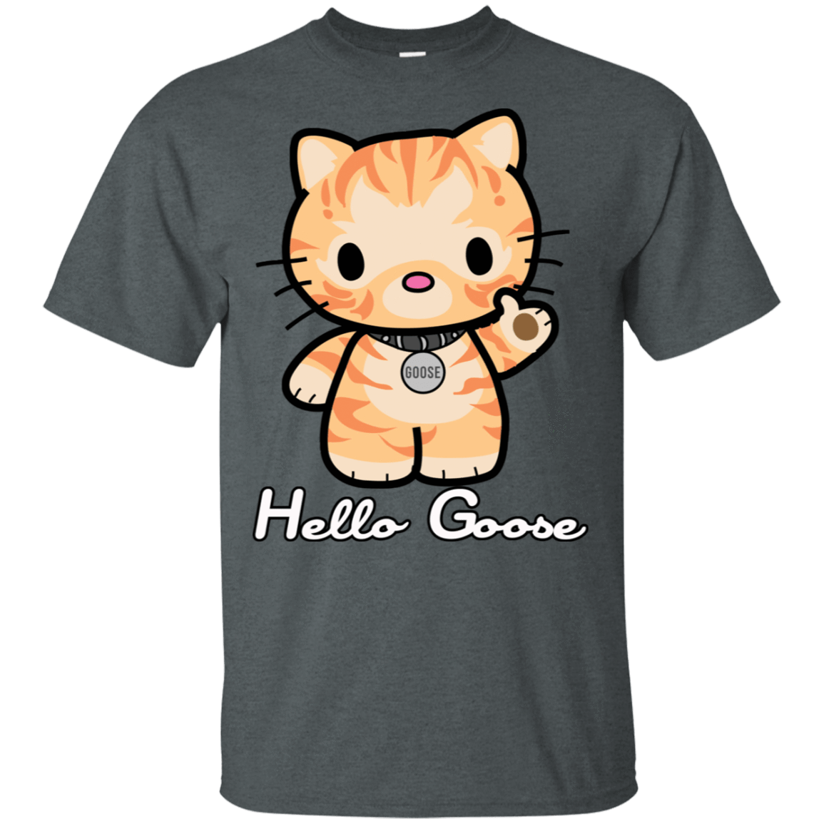 T-Shirts Dark Heather / S Hello Goose T-Shirt