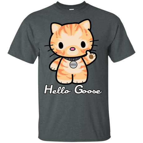 T-Shirts Dark Heather / S Hello Goose T-Shirt