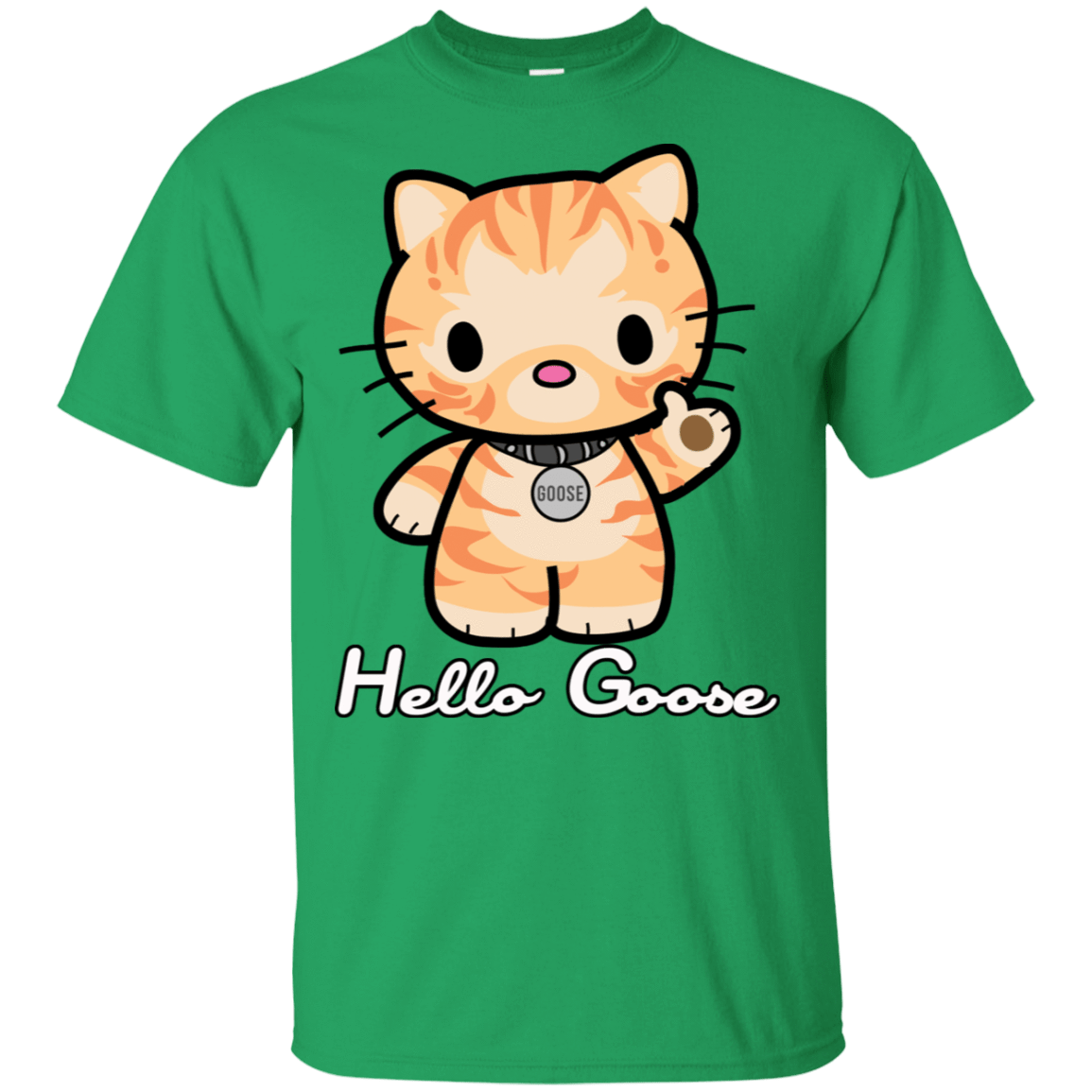 T-Shirts Irish Green / S Hello Goose T-Shirt