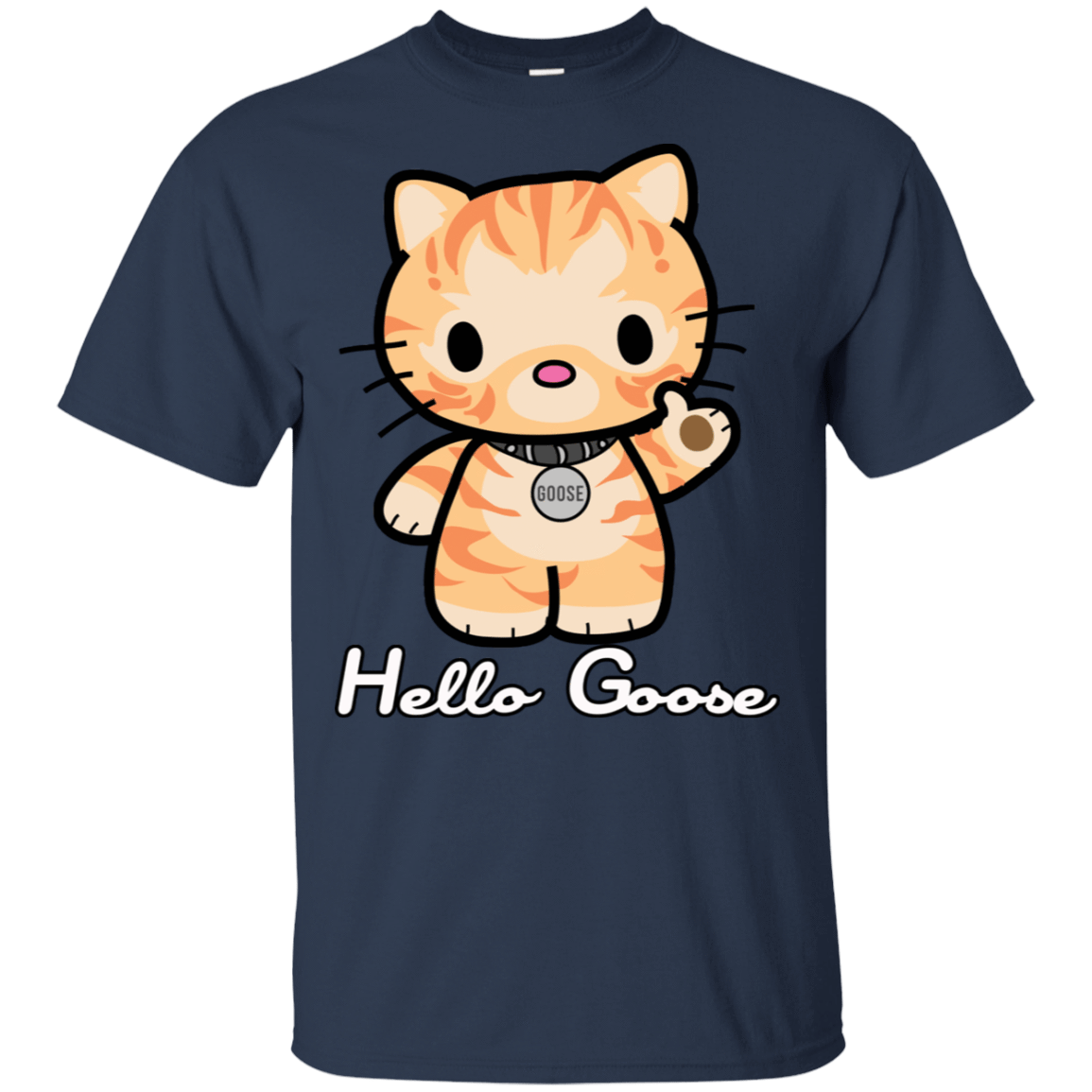 T-Shirts Navy / S Hello Goose T-Shirt