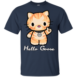 T-Shirts Navy / S Hello Goose T-Shirt