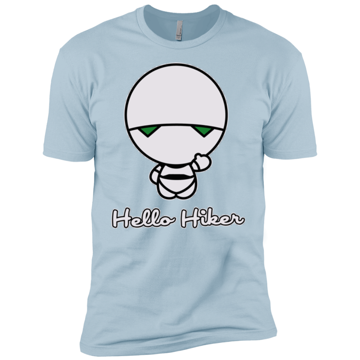 T-Shirts Light Blue / YXS Hello Hiker Boys Premium T-Shirt