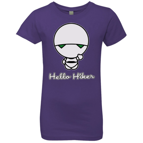 T-Shirts Purple Rush / YXS Hello Hiker Girls Premium T-Shirt