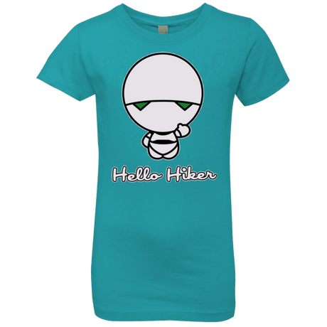 T-Shirts Tahiti Blue / YXS Hello Hiker Girls Premium T-Shirt