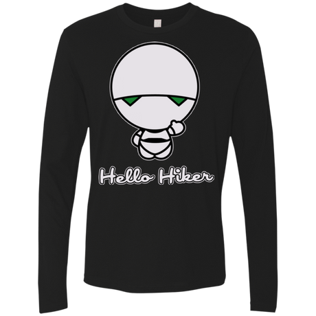T-Shirts Black / Small Hello Hiker Men's Premium Long Sleeve