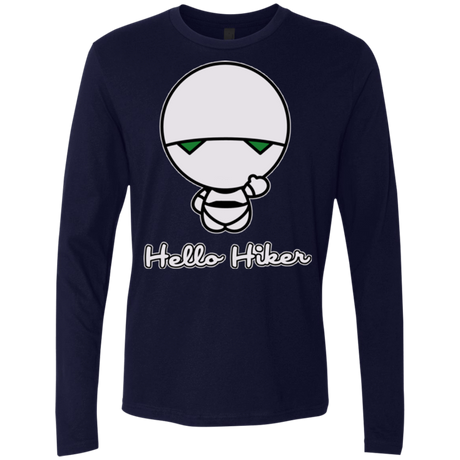 T-Shirts Midnight Navy / Small Hello Hiker Men's Premium Long Sleeve