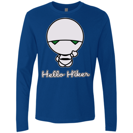 T-Shirts Royal / Small Hello Hiker Men's Premium Long Sleeve