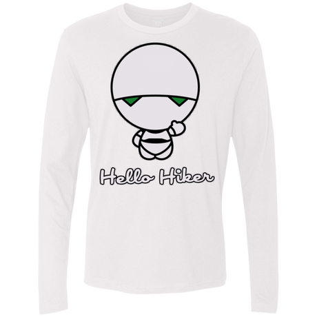T-Shirts White / Small Hello Hiker Men's Premium Long Sleeve