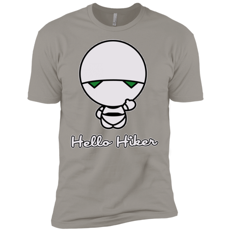T-Shirts Light Grey / X-Small Hello Hiker Men's Premium T-Shirt