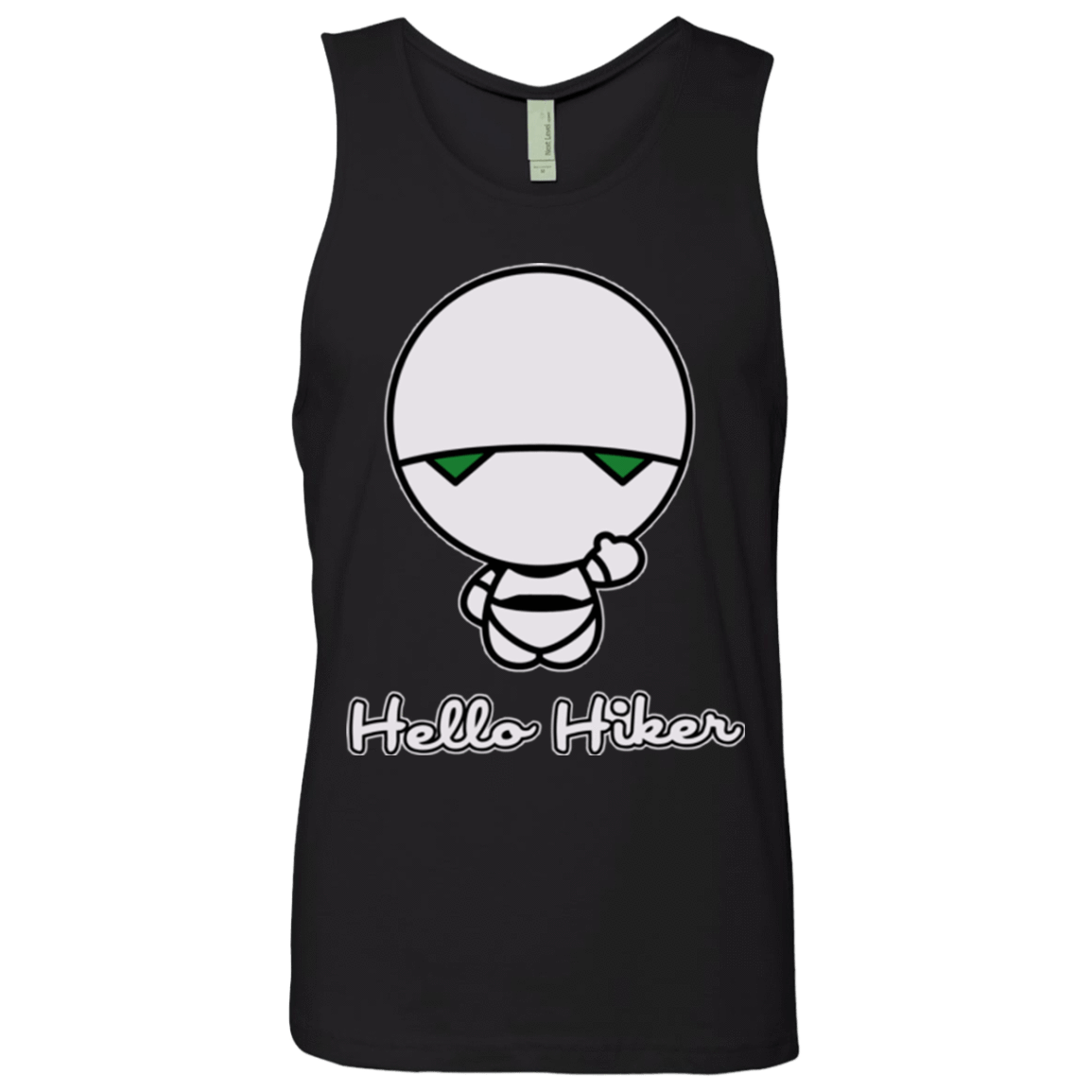 T-Shirts Black / Small Hello Hiker Men's Premium Tank Top