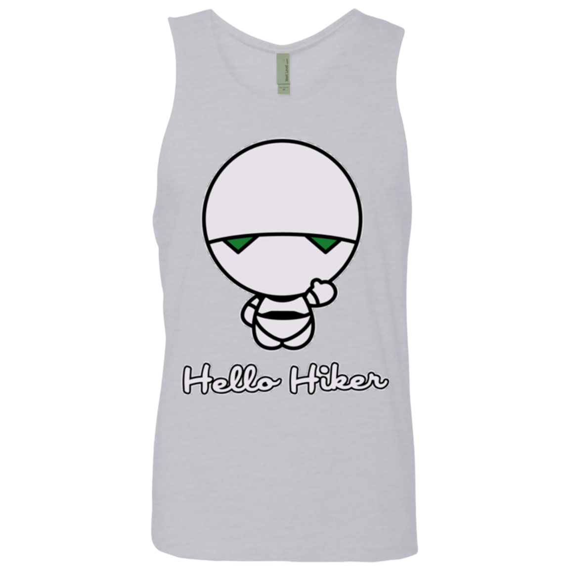 T-Shirts Heather Grey / Small Hello Hiker Men's Premium Tank Top
