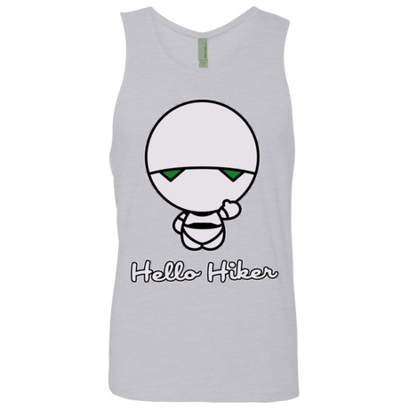 T-Shirts Heather Grey / Small Hello Hiker Men's Premium Tank Top