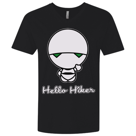 T-Shirts Black / X-Small Hello Hiker Men's Premium V-Neck