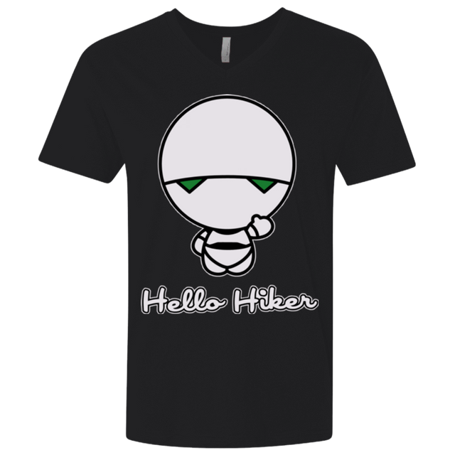 T-Shirts Black / X-Small Hello Hiker Men's Premium V-Neck