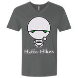 T-Shirts Heavy Metal / X-Small Hello Hiker Men's Premium V-Neck
