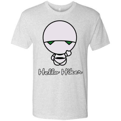 T-Shirts Heather White / Small Hello Hiker Men's Triblend T-Shirt