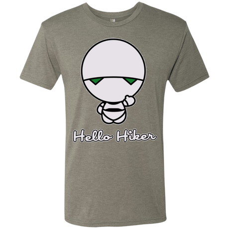 T-Shirts Venetian Grey / Small Hello Hiker Men's Triblend T-Shirt