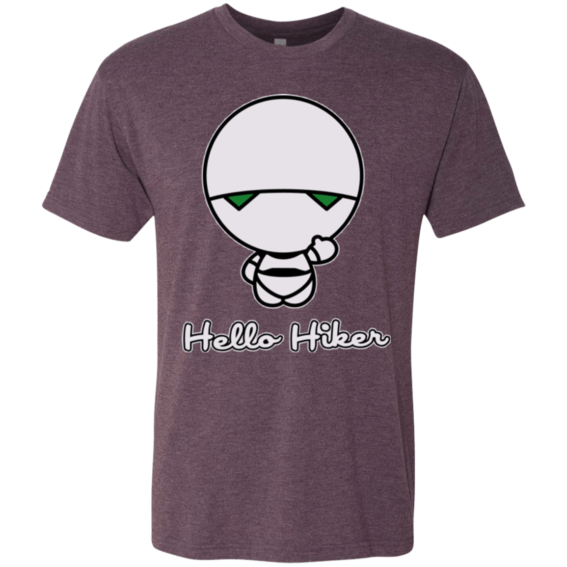 T-Shirts Vintage Purple / Small Hello Hiker Men's Triblend T-Shirt