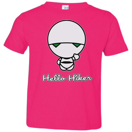 T-Shirts Hot Pink / 2T Hello Hiker Toddler Premium T-Shirt