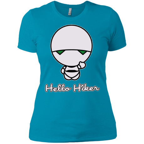T-Shirts Turquoise / X-Small Hello Hiker Women's Premium T-Shirt