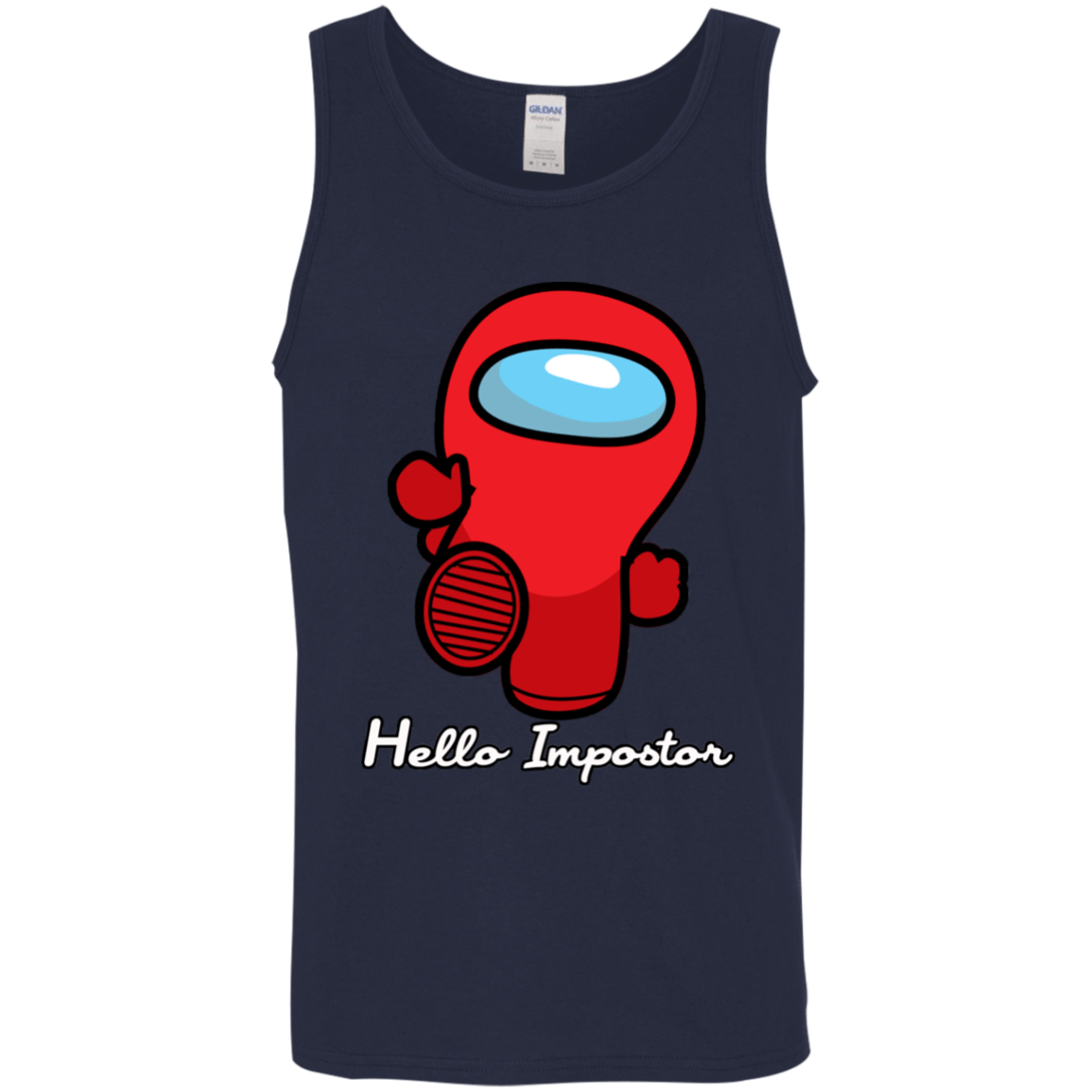 T-Shirts Navy / S Hello Impostor Men's Tank Top