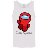 T-Shirts White / S Hello Impostor Men's Tank Top