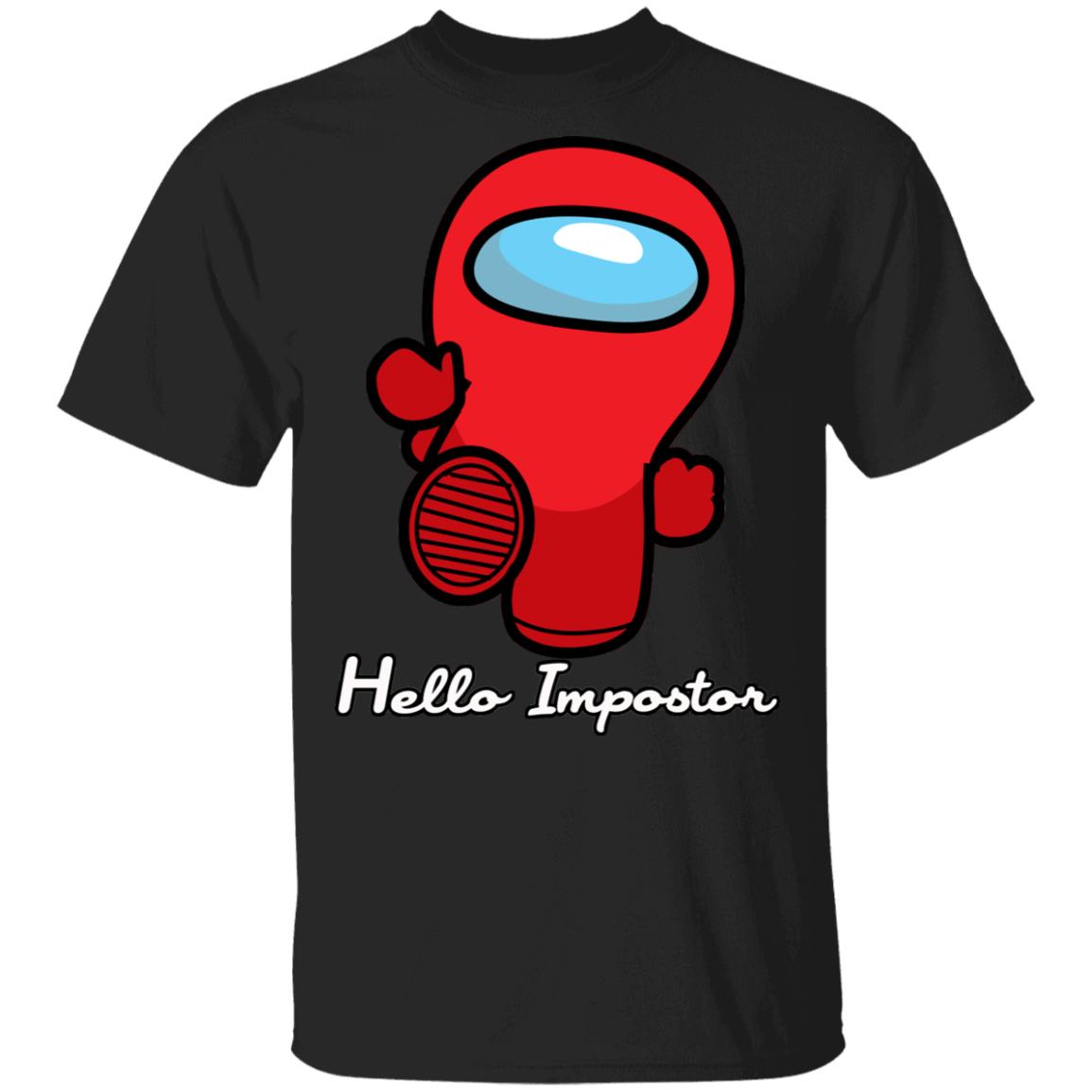 T-Shirts Black / S Hello Impostor T-Shirt