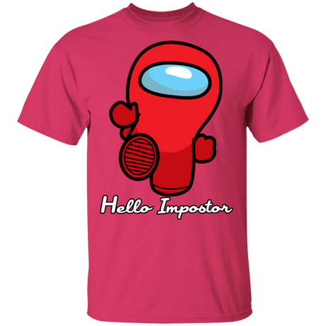 T-Shirts Heliconia / S Hello Impostor T-Shirt