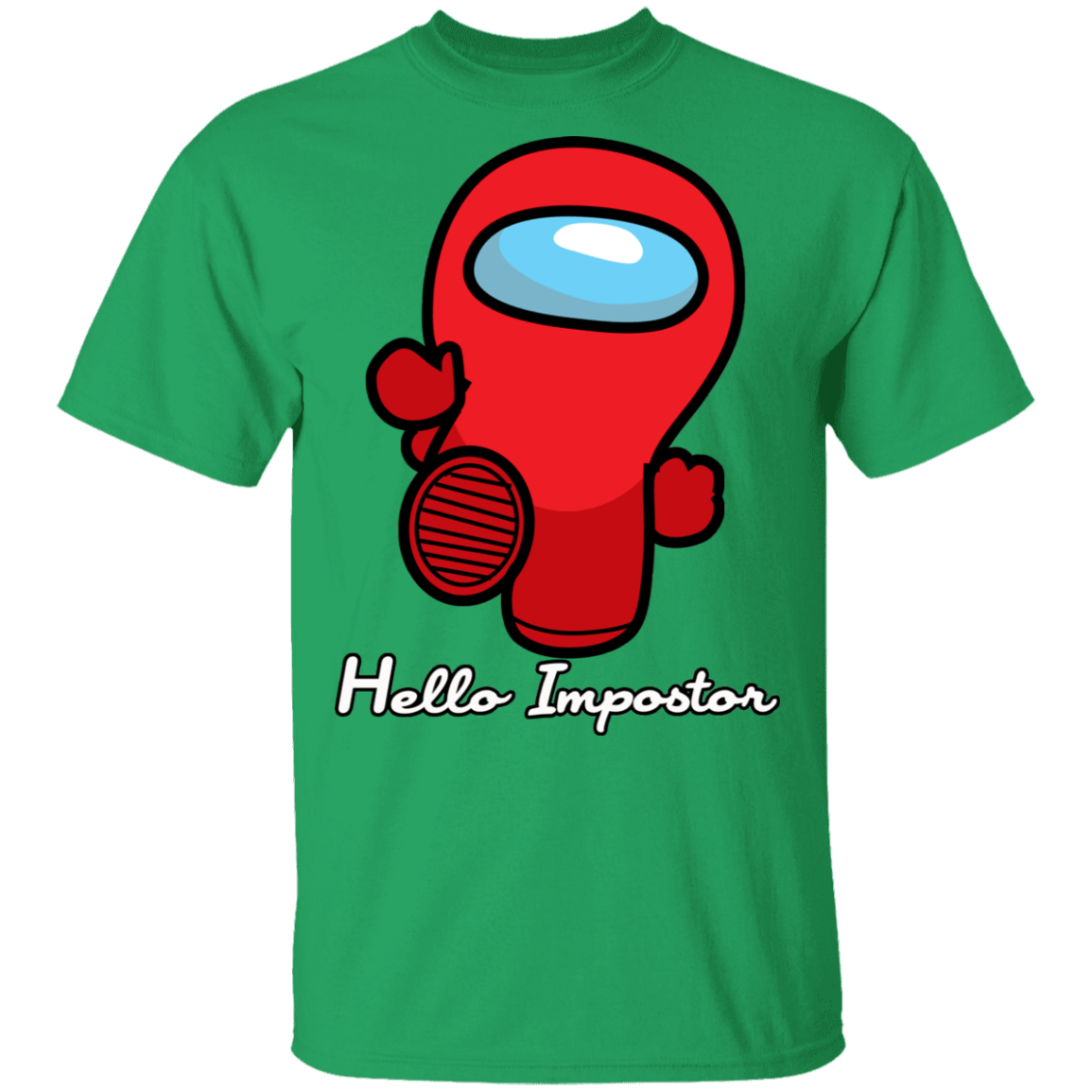 T-Shirts Irish Green / S Hello Impostor T-Shirt