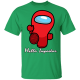 T-Shirts Irish Green / S Hello Impostor T-Shirt