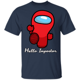 T-Shirts Navy / S Hello Impostor T-Shirt
