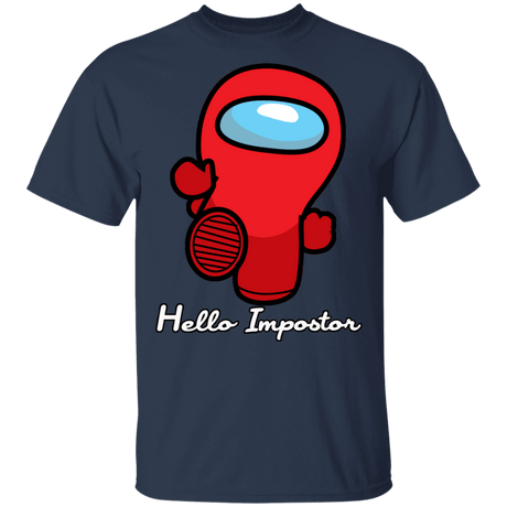 T-Shirts Navy / S Hello Impostor T-Shirt