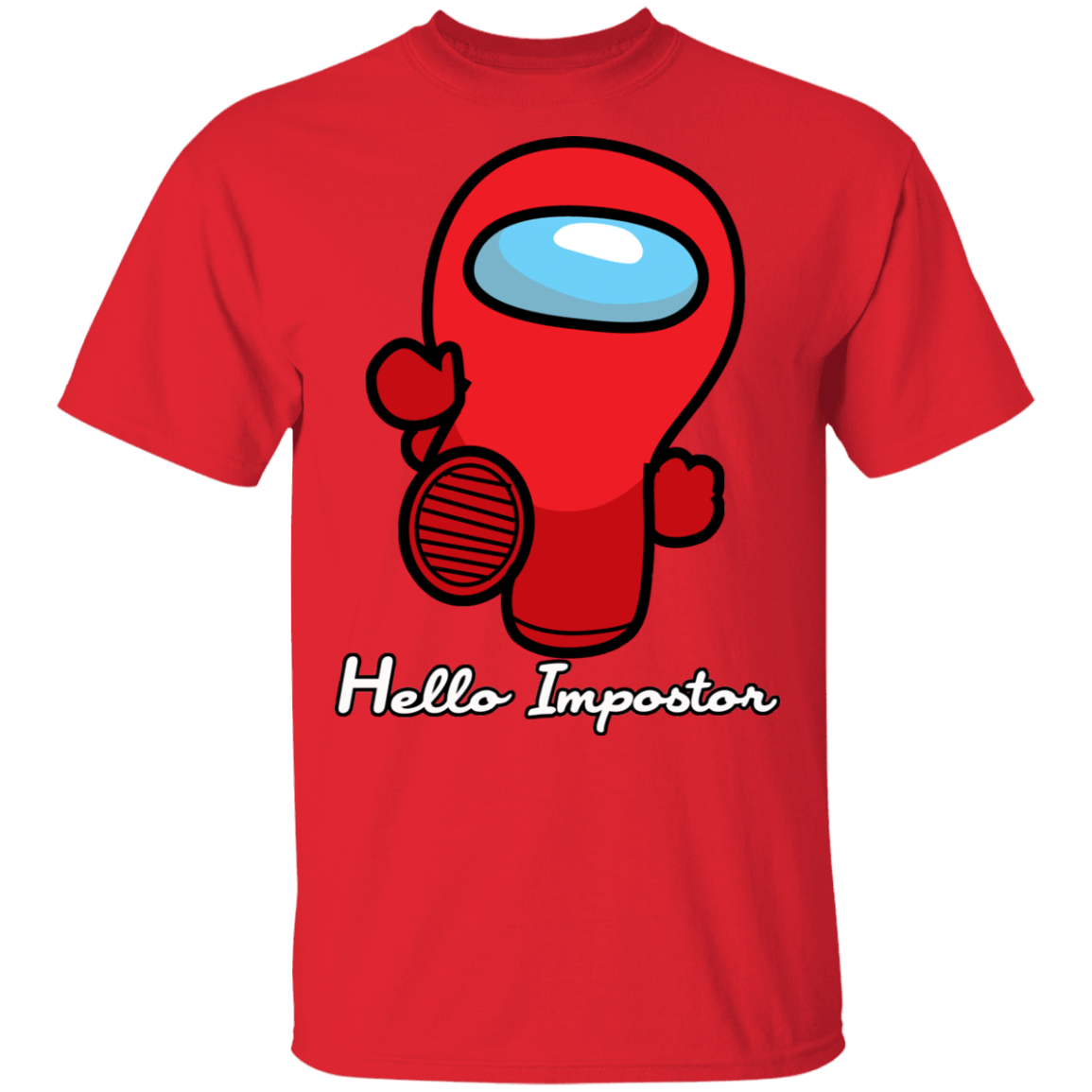 T-Shirts Red / S Hello Impostor T-Shirt