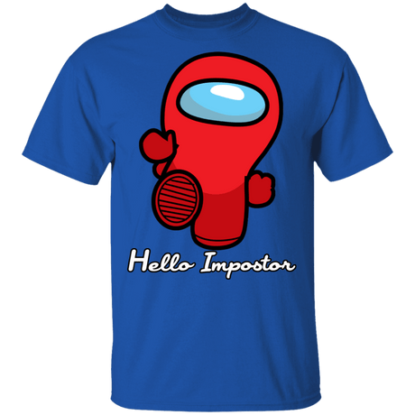 T-Shirts Royal / S Hello Impostor T-Shirt