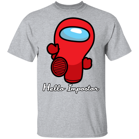 T-Shirts Sport Grey / S Hello Impostor T-Shirt