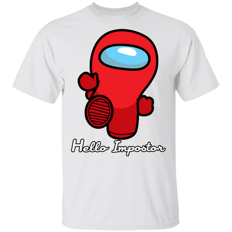 T-Shirts White / S Hello Impostor T-Shirt