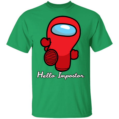 T-Shirts Irish Green / YXS Hello Impostor Youth T-Shirt
