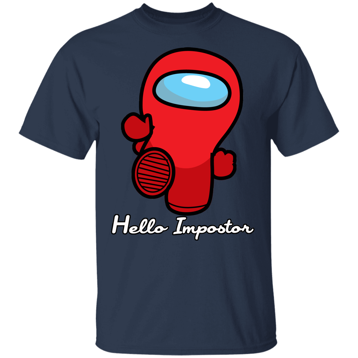 T-Shirts Navy / YXS Hello Impostor Youth T-Shirt