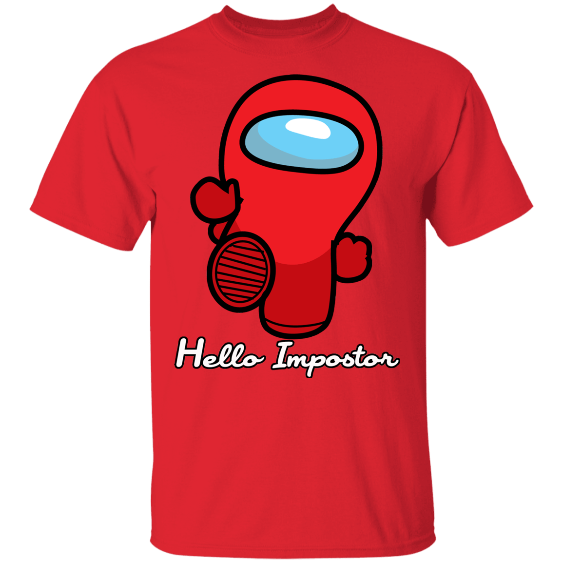 T-Shirts Red / YXS Hello Impostor Youth T-Shirt