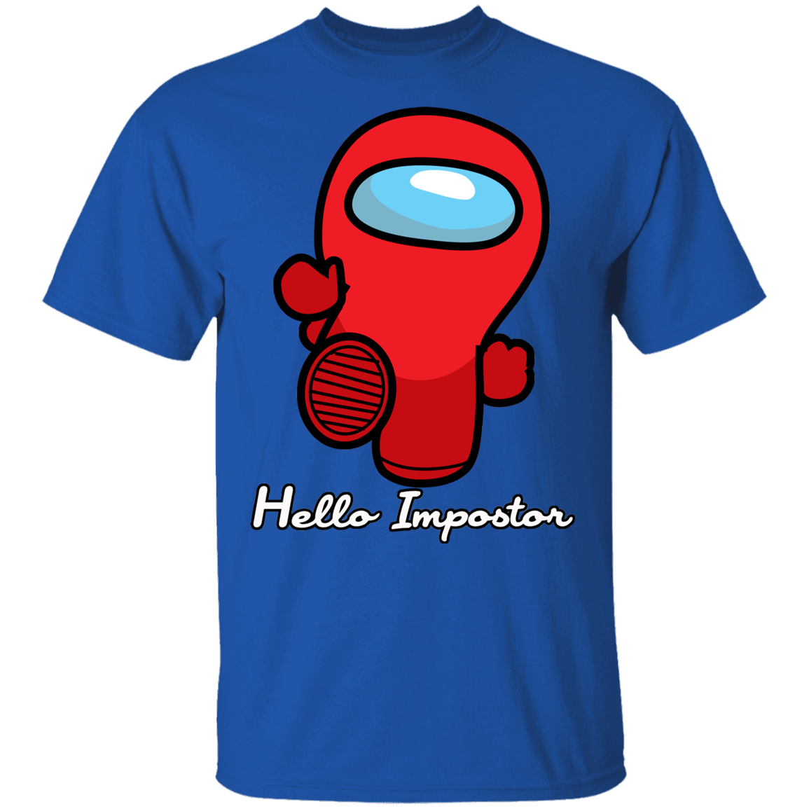 T-Shirts Royal / YXS Hello Impostor Youth T-Shirt