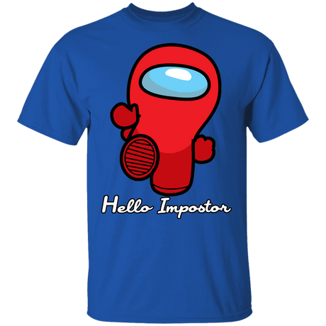 T-Shirts Royal / YXS Hello Impostor Youth T-Shirt
