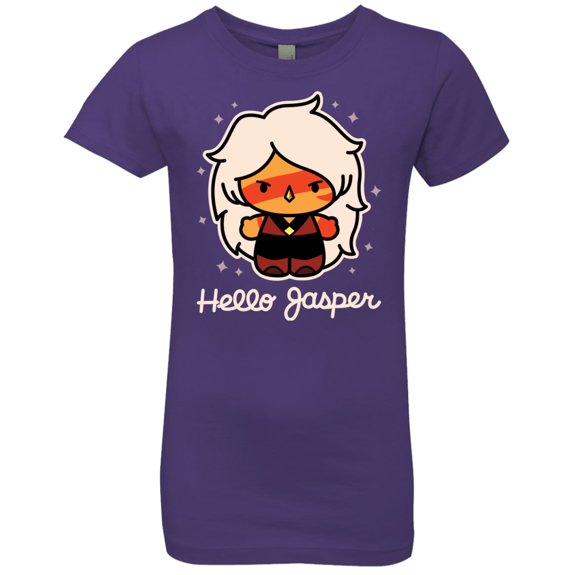 T-Shirts Purple Rush / YXS Hello Jasper Girls Premium T-Shirt