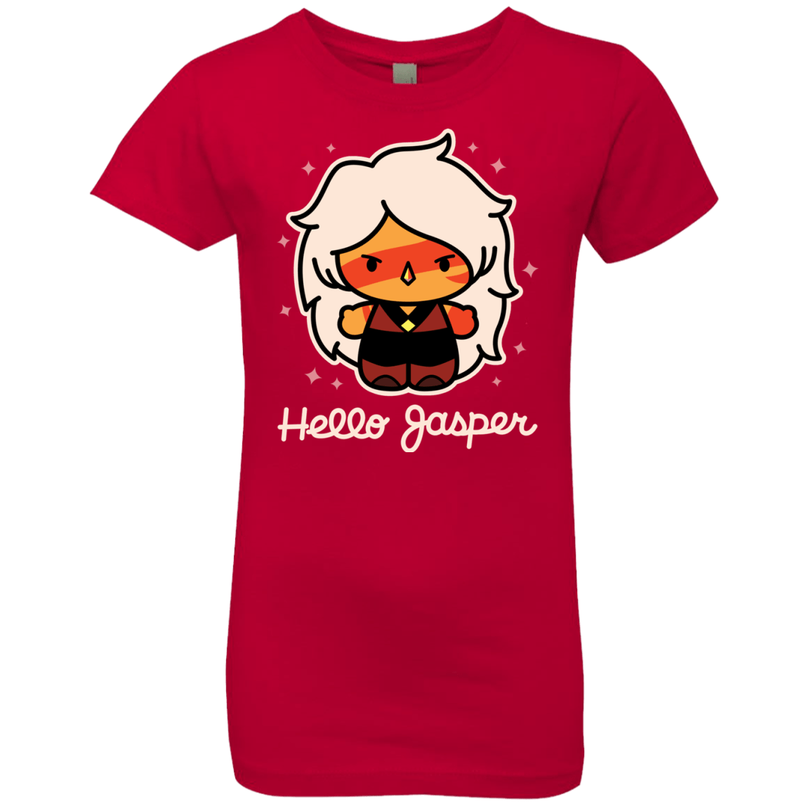T-Shirts Red / YXS Hello Jasper Girls Premium T-Shirt