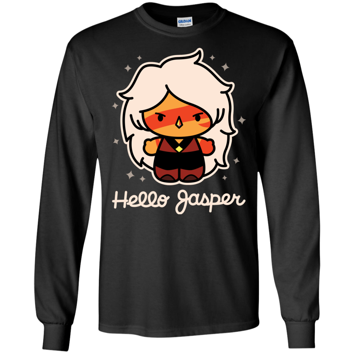 T-Shirts Black / S Hello Jasper Men's Long Sleeve T-Shirt